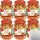 Gut&Günstig Pusztasalat aus Gurken Paprika und Zwiebeln mild säuerlich 6er Pack (6x190g Glas) + usy Block