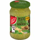 Gut&Günstig Pesto alla Genovese cremig mit italienischem Hartkäse und Basilikum 3er Pack (3x190g Glas) + usy Block