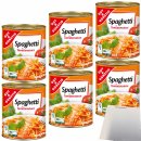 Gut&Günstig Spaghetti in Tomatensauce 6er Pack (6x800g Dose) + usy Block