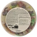 Trolli Sour Bizzl Mix Vegan 6er Pack (6x1000g Dose) + usy Block