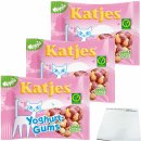 Katjes Yoghurt-Gums Fruchtgummi Vegetarisch 3er Pack...