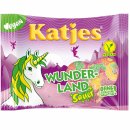 Katjes Wunderland Fruchtgummi Sauer 6er Pack (6x175g Packung) + usy Block