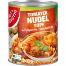 Gut&Günstig Tomaten Nudeltopf mit Fleischbällchen 3er Pack (3x800g Dose) + usy Block