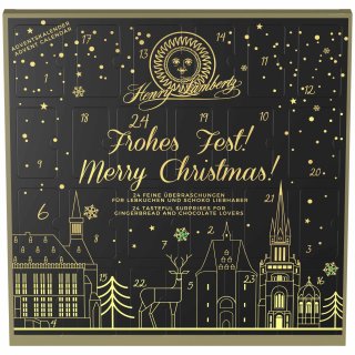 Henry Lambertz Adventskalender mit Lebkuchen und Schokolade (290g Packung)