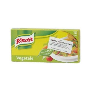 Knorr vegetarische Suppenwürfel (100g Packung)