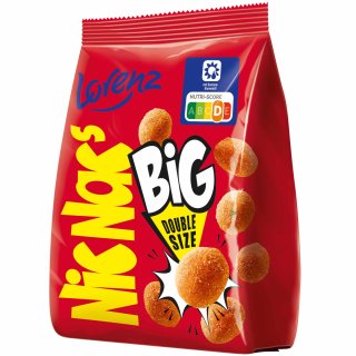 Lorenz Nic Nac´s Bignac´s Original Erdnüsse 110g Packung MHD 21.08.2023 Restposten Sonderpreis