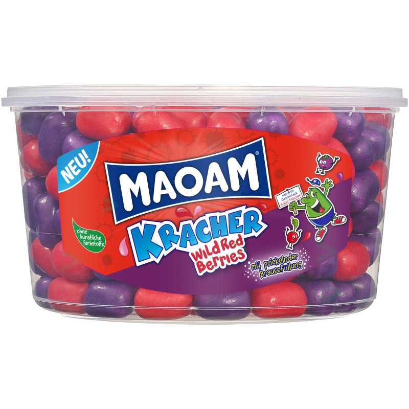 Haribo Maoam Kracher Wild Red Berries (265 Stk)