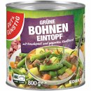 Gut&Günstig Grüne-Bohneneintopf mit Rauchspeck und Rindfleisch (800g Dose)