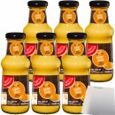 Gut&Günstig Curry-Sauce mild-fruchtig 6er Pack (6x250ml Glas) + usy Block