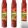 Gut&Günstig Curry-Gewürzketchup 3er Pack (3x875ml) + usy Block