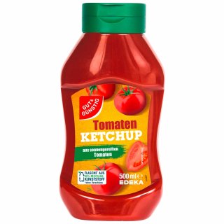 Gut&Günstig Tomaten Ketchup aus sonnengereiften Tomaten (500ml)
