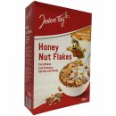 Jeden Tag Honey Nut Flakes Cornflakes mit Honig und Erdnusskernen 6er Pack (6x750g Packung) + usy Block