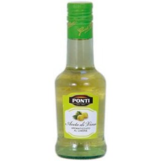 Ponti Weinessig mit Zitrone (0,25l Flasche)