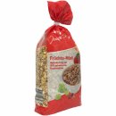Jeden Tag Früchte-Müsli 6er Pack (6x1000g Packung) + usy Block
