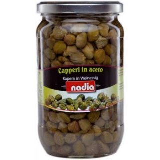 nadia Kapern in Essig (720ml Glas)