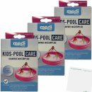 medi Pool Kids-Pool Care Chlorfreie Wasserpflege 3er Pack (3x250ml Packung) + usy Block
