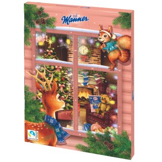 Manner Adventskalender (260g Packung) + usy Block
