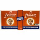 Brandt Markenzwieback der praktische Vorrats-Pack 3er Pack (3x450g Packung) + usy Block