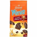 Brandt Minis Zwinis Vollkorn Zartbitter (115g Packung) + usy Block