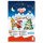 Kinder Mini Mix Adventskalender Motiv: Schlittenfahrt mit mini kinder Bueno, Eggs und Schokolade (150g Packung)
