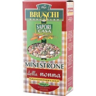 Bruschi Minestrone della nonna Gemüßesuppe nach Großmutterart (500g Packung)