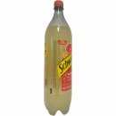 Schweppes Agrum Limonade mit dem Geschmack von Zitrusfrüchten 6er Pack (6x1,5 Liter PET Flasche) + usy Block