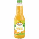 Valensina Milde Orange 100% Frucht ohne Zuckerzusatz Orangensaft 3er Pack (3x1 Liter Pet DPG) + usy Block