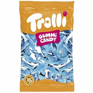 Trolli Haifisch Fruchtgummi Schaumzucker (1kg XL Packung)