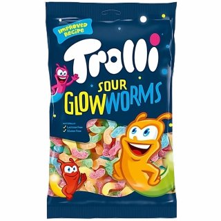 Trolli Glühwürmchen Fruchtgummi sauer (1kg XL Packung)