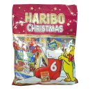 Haribo Christmas Weihnachtsfruchtgummitütchen 3er Pack (3x250g Beutel) + usy Block