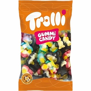 Trolli Pingummi Pinguine aus Schaumzucker und Fruchtgummi (1kg XL Packung)