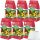 Haribo Frohe Weihnachten Fruchtgummi 6er Pack (6x300g Beutel) + usy Block