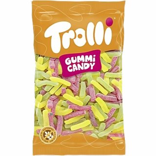 Trolli Saure Stäbchen Fruchtgummi (1kg XL Packung)