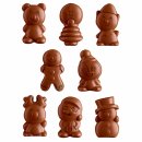 Smarties Festive Friends 6er Pack (6x65g Packung) + usy Block