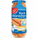 Gut&Günstig Bockwürstchen in Eigenhaut Spitzenqualität 3er Pack (24 Stück 3x720g ATG) + usy Block