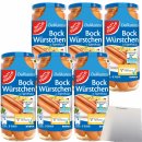 Gut&Günstig Bockwürstchen in Eigenhaut Spitzenqualität 6er Pack (48 Stück 6x720g ATG) + usy Block