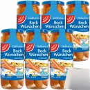 Gut&Günstig  Bockwürstchen in Eigenhaut Spitzenqualität 6er Pack (48 Stück 6x360g ATG) + usy Block