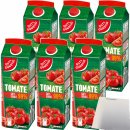 Gut&Günstig Tomatensaft Saftgehalt 99% 6er Pack (6x1 Liter Packung) + usy Block