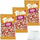 Trolli Schaumzucker Erdbeeren 3er Pack (3x1kg XL Packung) + usy Block
