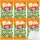 Trolli Apfelringe Fruchtgummi 6er Pack (6x1kg XL Packung) + usy Block