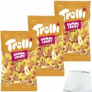 Trolli Pfirsichringe Fruchtgummi & Schaumzucker 3er Pack (3x1kg XL Packung) + usy Block