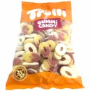 Trolli Pfirsichringe Fruchtgummi & Schaumzucker 3er Pack (3x1kg XL Packung) + usy Block