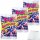 Trolli Tintenfisch bunte Fruchtgummmi-Tintenfische mit Fruchtgeschmack 3er Pack (3x1kg XL Packung) + usy Block