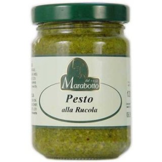 Marabotto Pesto Soße mit Rucola (130g Glas)