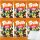 Trolli Pingummi Pinguine aus Schaumzucker und Fruchtgummi 6er Pack (6x1kg XL Packung) + usy Block