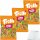 Trolli Funiverse Sour mix sauerer Fruchtgummi 3er Pack (3x1kg XL Packung) + usy Block