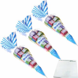 Moritz Eiskonfekt Würfel 3er Pack (3x200g Beutel) + usy Block