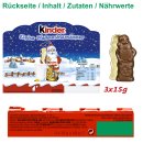 Kinder kleine Weihnachstmänner 3 Figuren in Aufsteller 3er Pack (3x45g) + usy Block