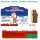 Ferrero Kinder kleine Weihnachstmänner 3 Figuren in Aufsteller 3er Pack (3x45g) + usy Block