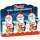 Kinder kleine Weihnachstmänner 3 Figuren in Aufsteller 6er Pack (6x45g) + usy Block